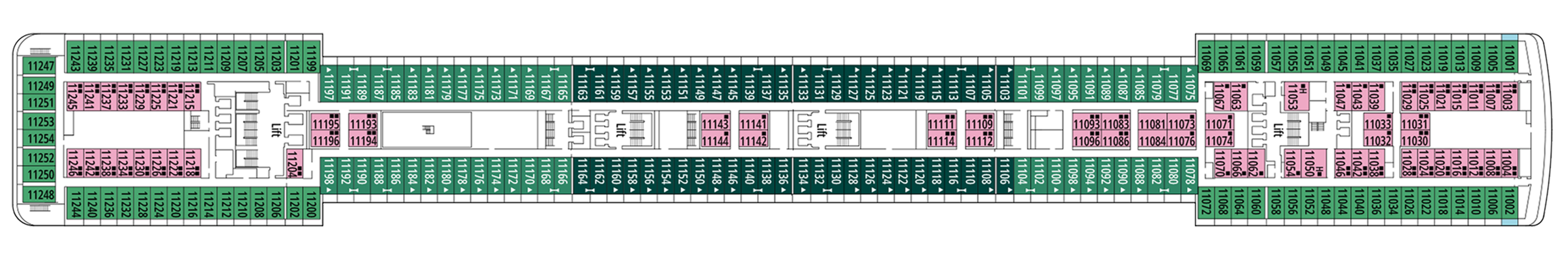 MSC Cruises MSC Musica Deck 11 - Adagio.png